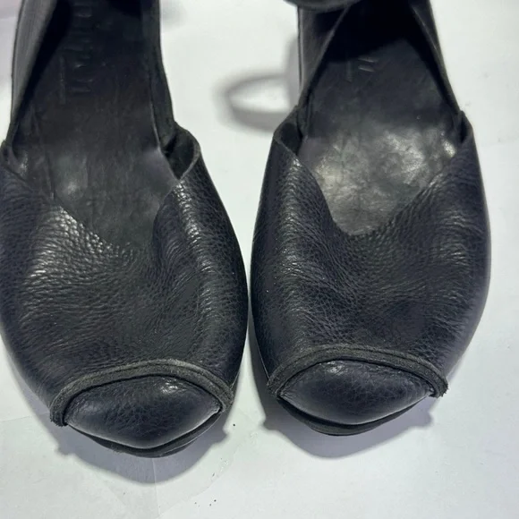 Trippen Handmade (Germany) Leather Platform Shoe in Black Women’s Size 40 US 10 - Picture 2 of 5